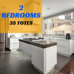 Two bedroom moving tote rental package